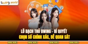 Lô Bạch Thủ BWING - Bí Quyết Chọn Số Chính Xác, Dễ Quan Sát 5 Lô bạch thủ BWING